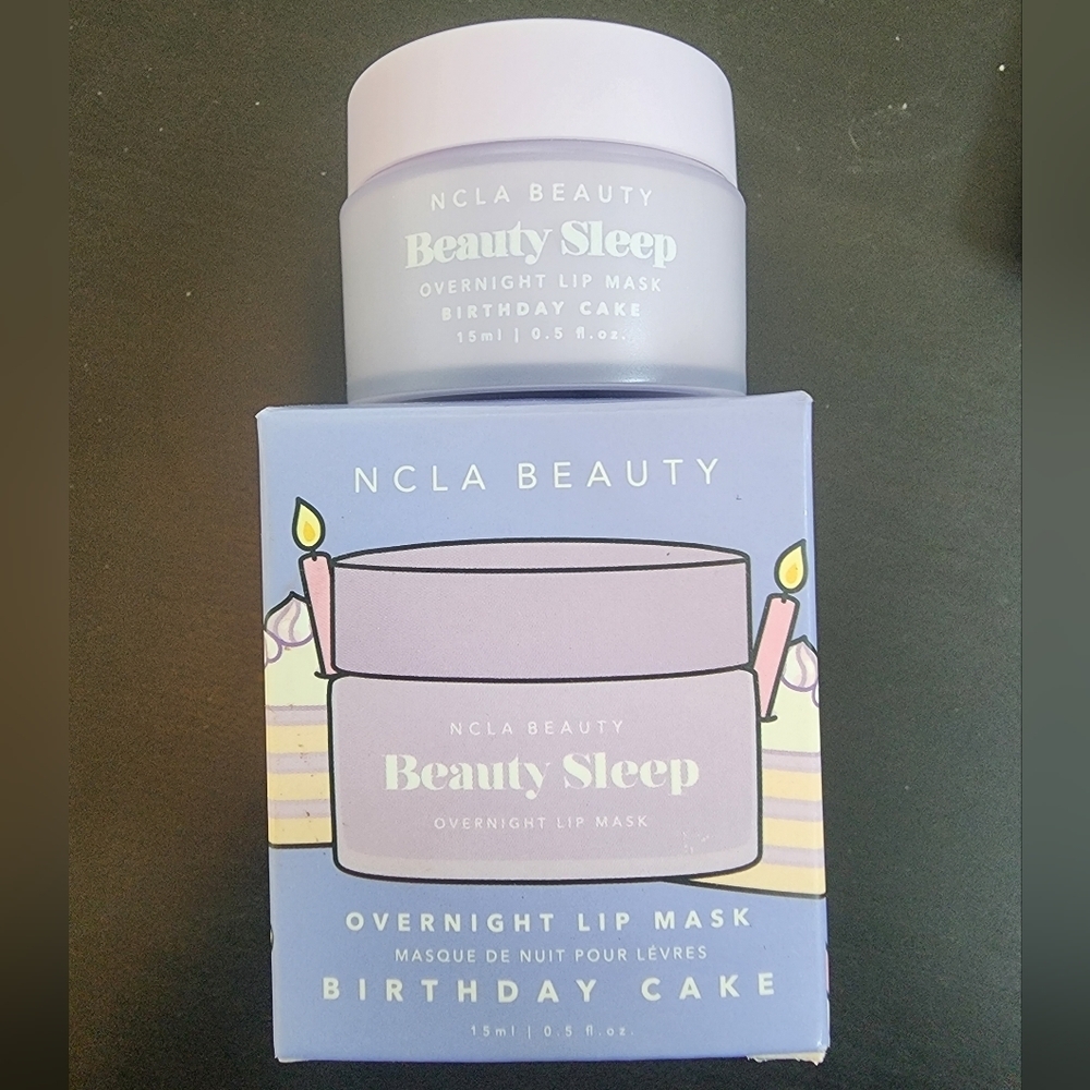 NCLA Beauty Sleep Overnight Lip Mask Birthday Cake - Picture 2 of 2